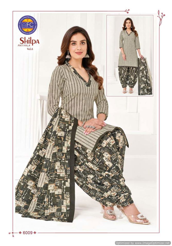 Shilpa Vol 6 By Mfc Daily Wear Cotton Printed Dress Material Wholesale Clothing Suppliers In India
